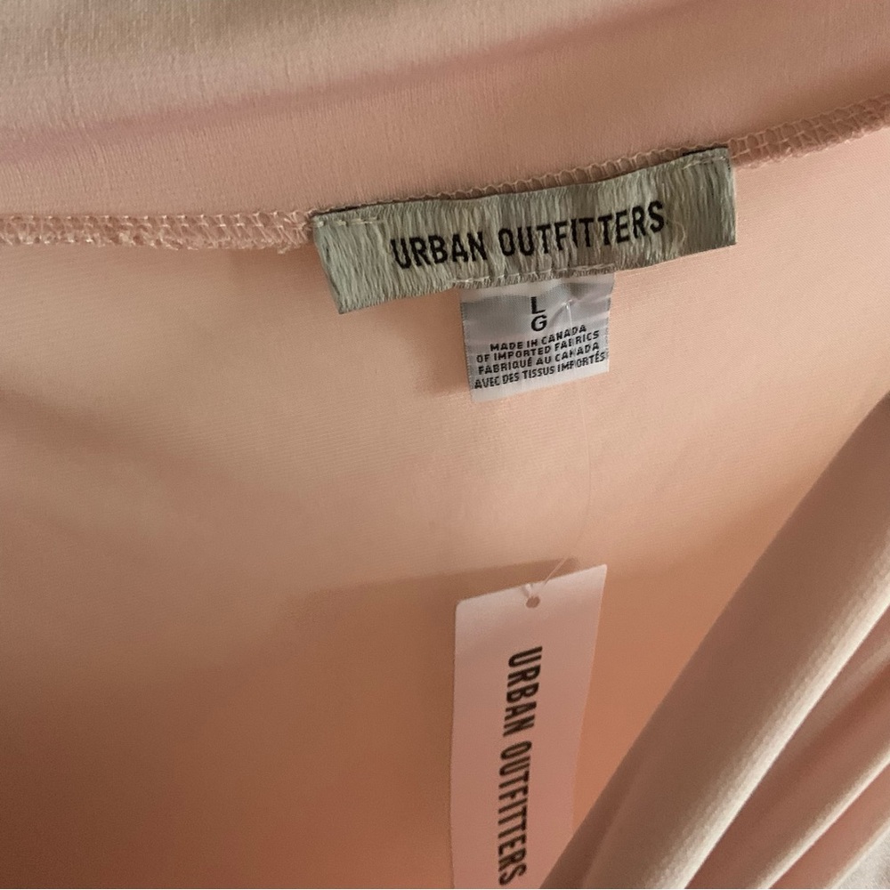 Pink Ruched Off-Shoulder Top - Picture 3 of 4